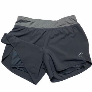 Avia Gray Running Shorts w/Moisture Wick & Pocket